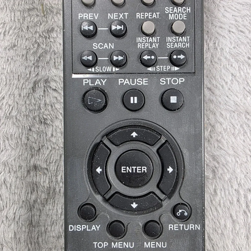 Sony RMT-D152A DVD Player Remote Control Black Replacement Controller